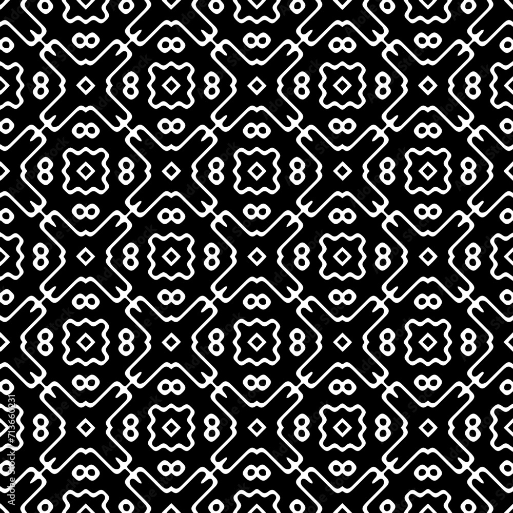 White background with black pattern. Seamless texture for fashion, textile design, on wall paper, wrapping paper, fabrics and home decor. Simple repeat pattern. White background with black pattern. Seamless texture for fashion, textile design, on wall paper, wrapping paper, fabrics and home decor. Simple repeat pattern.
