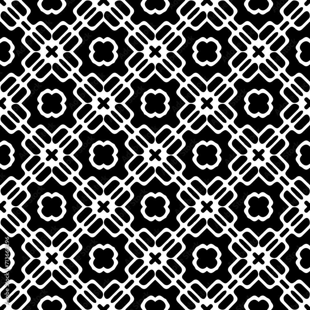 White background with black pattern. Seamless texture for fashion, textile design, on wall paper, wrapping paper, fabrics and home decor. Simple repeat pattern. White background with black pattern. Seamless texture for fashion, textile design, on wall paper, wrapping paper, fabrics and home decor. Simple repeat pattern.
