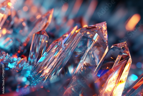 Crystal Light Array: Abstract Geometric Luminance