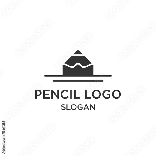 Pencil logo vector