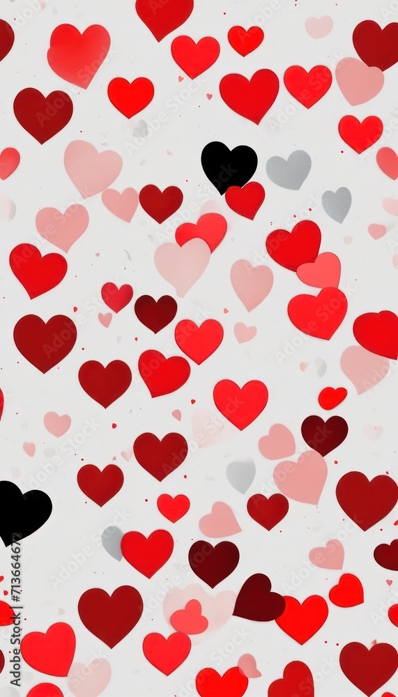 seamless background with hearts or seamless pattern with hearts, seamless background with love or seamless pattern with love