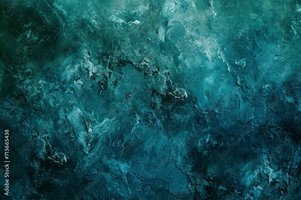 Rich dark blue green background texture, marbled stone or rock textured banner with elegant mottled dark and light blue green color and design. Rich dark blue green background texture, marbled stone or rock textured banner with elegant mottled dark and light blue green color and design.