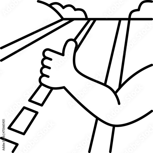 hitchhiking  icon