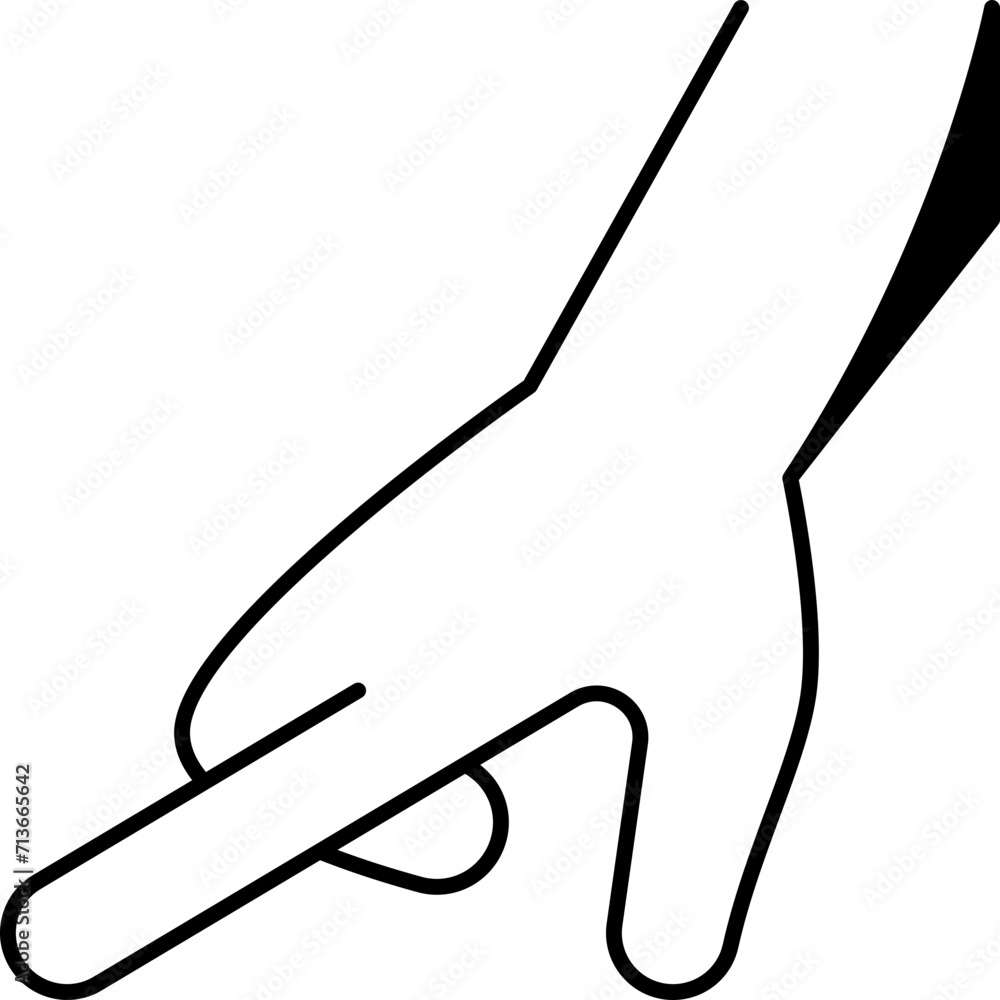 pointing icon pointing icon