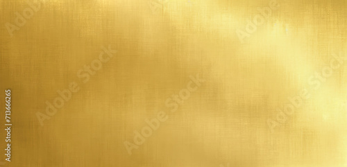 Golden color old grunge wall concrete texture as background. Gold backdrop. Rough golden texture. Luxurious gold paper template for your design. copy space photo