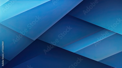 Abstract symmetrical blue gradient background. Geometrical wallpaper concept. photo