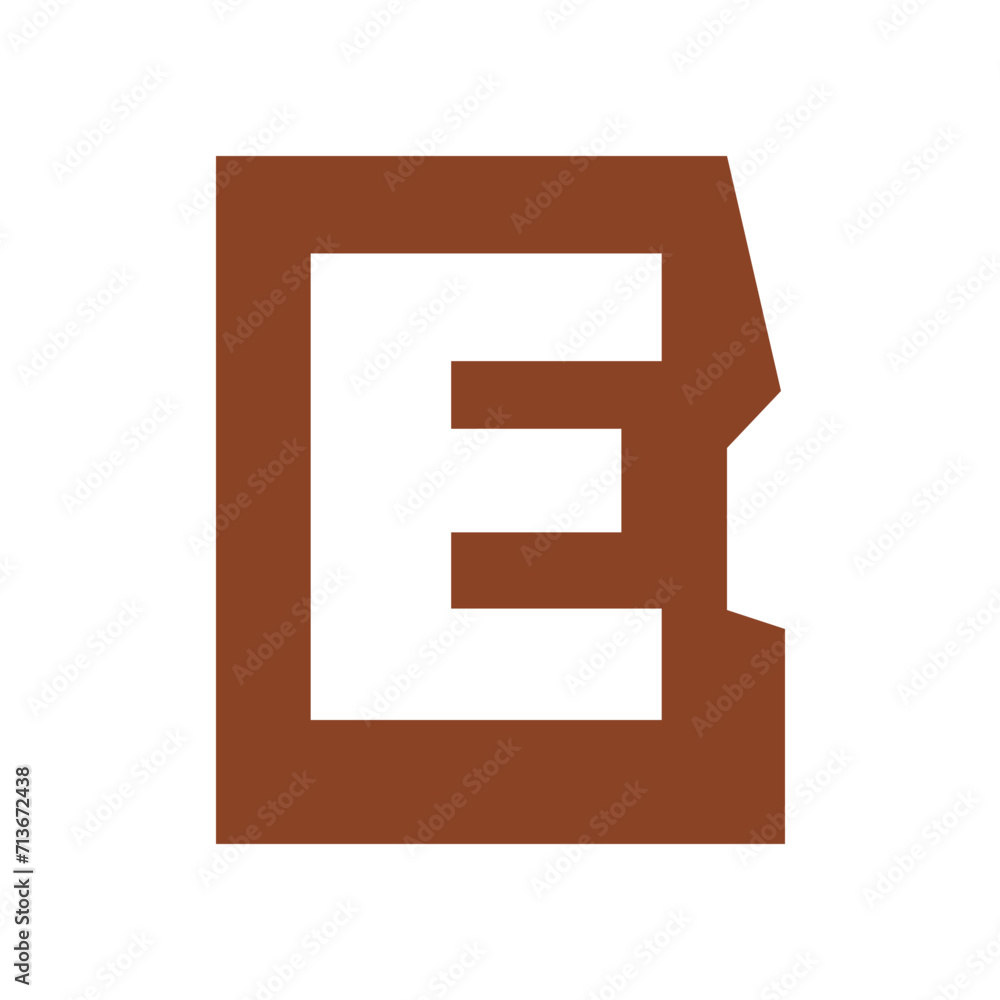 alphabet E alphabet E