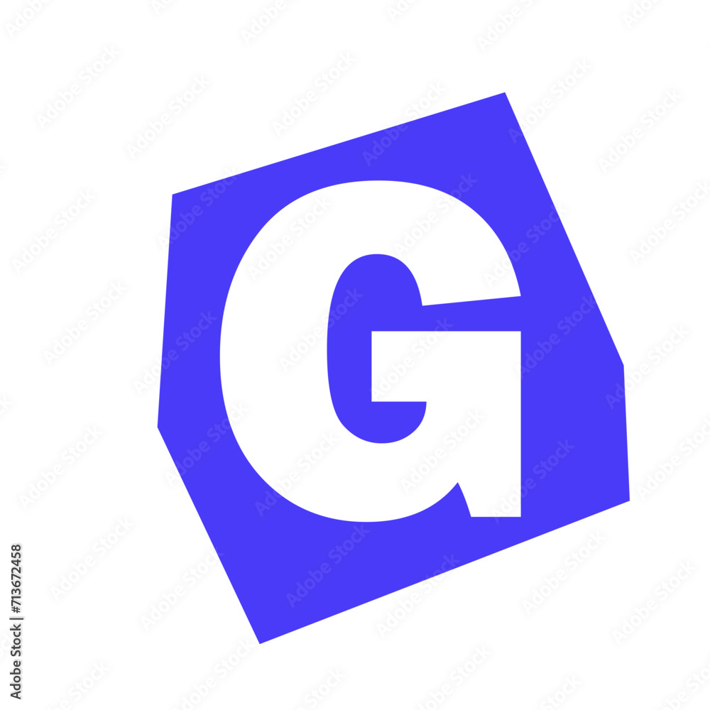 Fototapeta premium Alphabet G