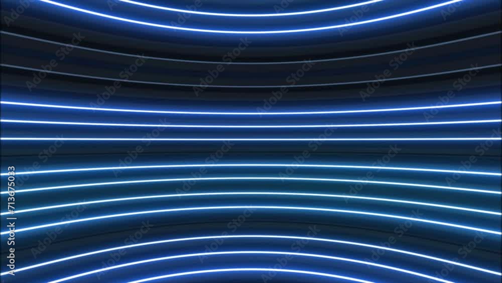 blue neon lines curved wall technology futuristic backdrop stage tunnel vibrant spectrum lines lamps flashing backdrop blue neon lines curved wall technology futuristic backdrop stage tunnel vibrant spectrum lines lamps flashing backdrop