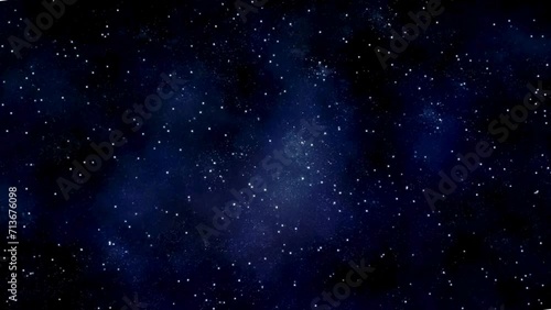 Cosmic Light Trails: Mesmerizing Star field Motion - HD Stock Video for Futuristic Space Backdrops