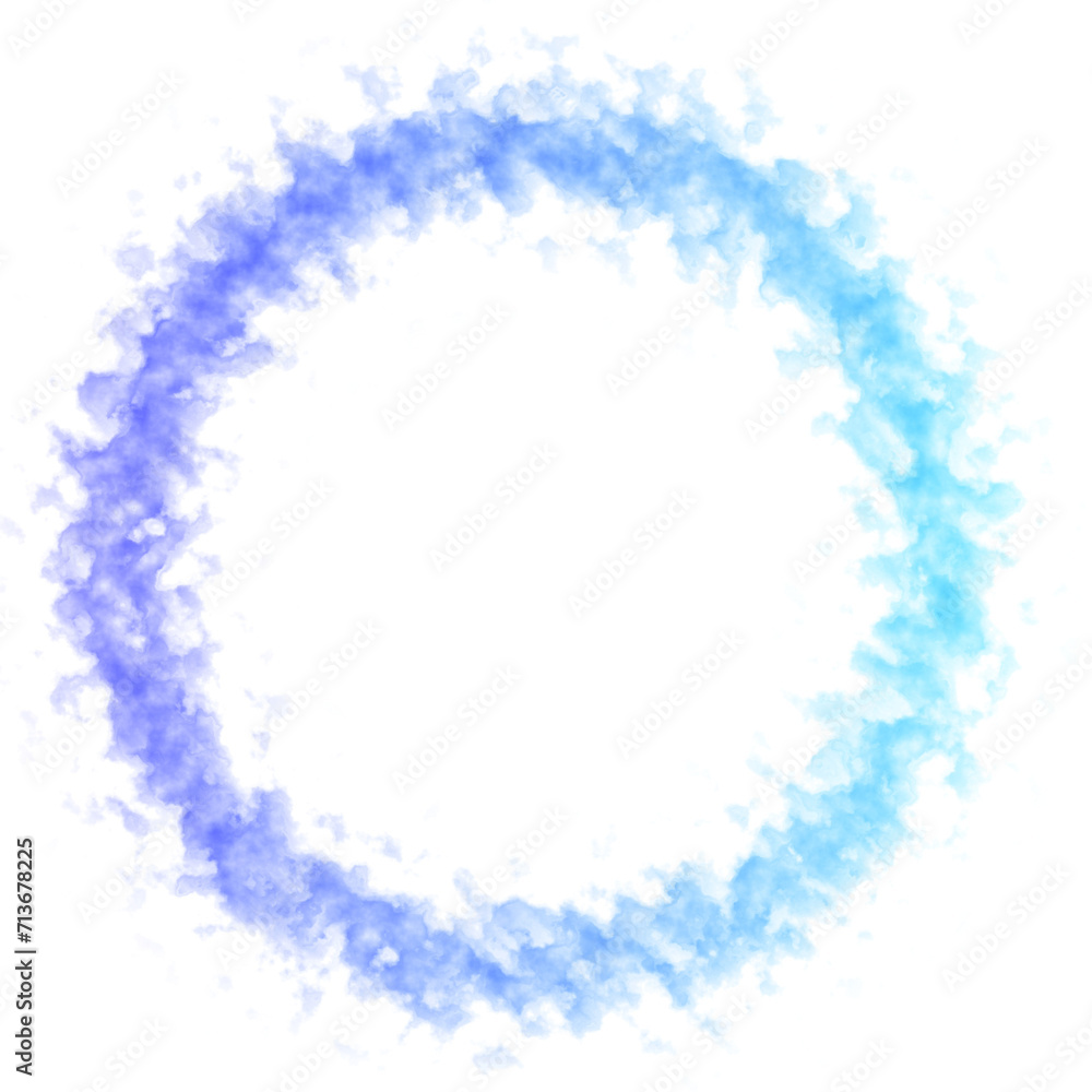 Watercolor Texture Circle Frame Watercolor Texture Circle Frame