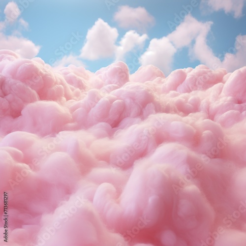 Pink clouds