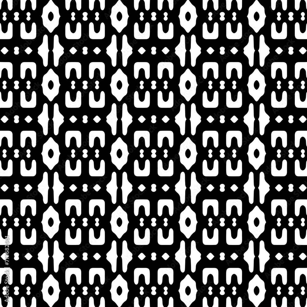 White background with black pattern. Seamless texture for fashion, textile design, on wall paper, wrapping paper, fabrics and home decor. Simple repeat pattern. White background with black pattern. Seamless texture for fashion, textile design, on wall paper, wrapping paper, fabrics and home decor. Simple repeat pattern.