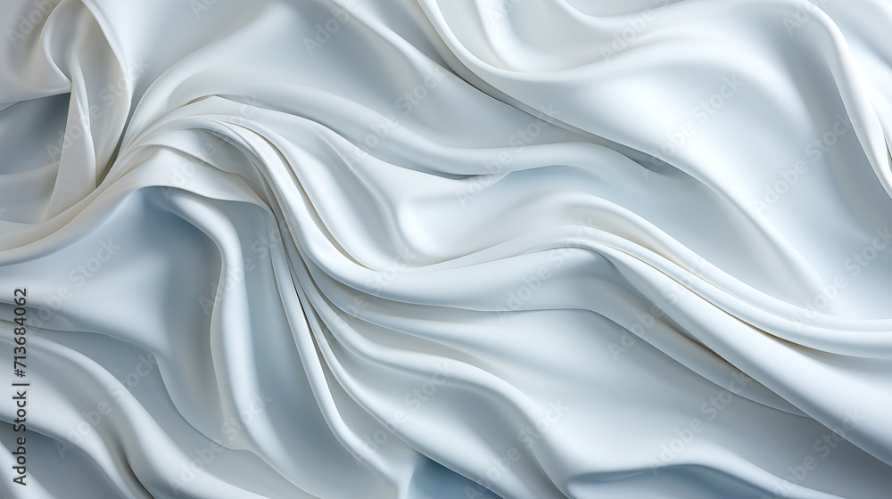 The wrinkles of the white cloth are abstract. The wrinkles of the white cloth are abstract.
