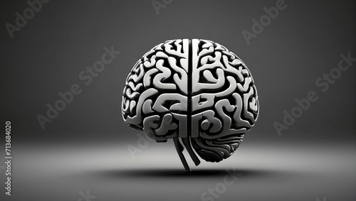 human brain model photo
