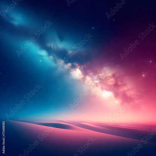 Milky Way Abstract Background