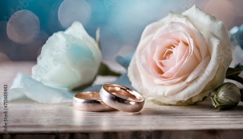 Promessa Eterna: Alianças e Rosas sob a Luz do Amor 