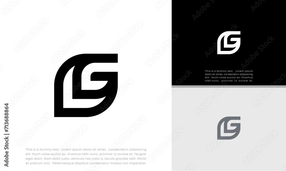 Initials G logo design. Initial Letter Logo. Innovative high tech logo template.
Initials G logo design. Initial Letter Logo. Innovative high tech logo template.