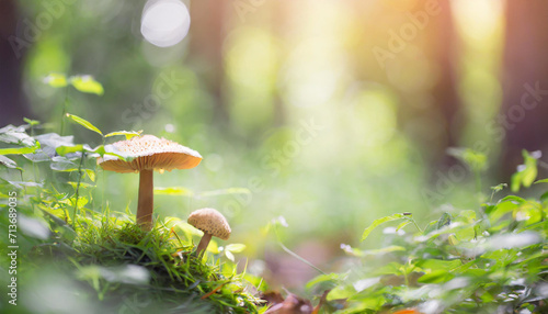 mushrooms in the forest,mushroom, nature, fungus, forest, autumn, fungi, moss, 