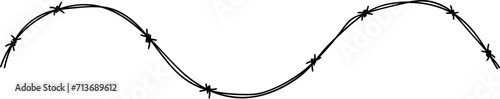 Barbed Wire Illustration