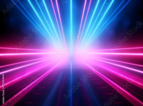 Abstract background of fiber technology lights 