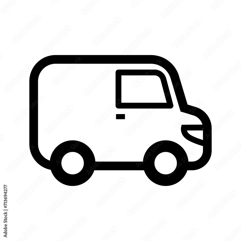 Delivery truck icon