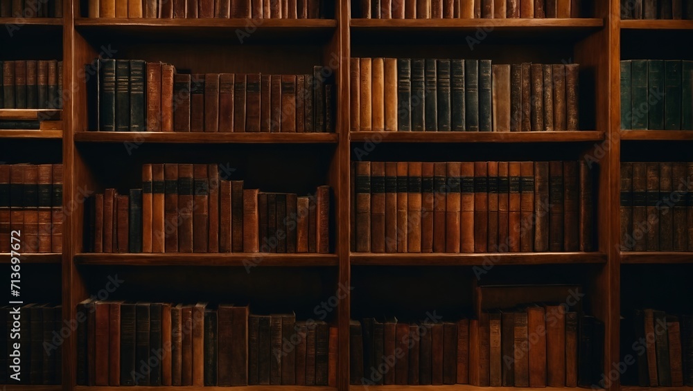 Bookshelf with old books background. Learning, studying, education and literature concept. Antique idea. Copy space. Bookshelf with old books background. Learning, studying, education and literature concept. Antique idea. Copy space.