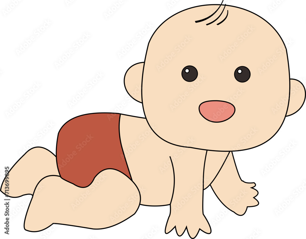 Obraz premium Baby illustration