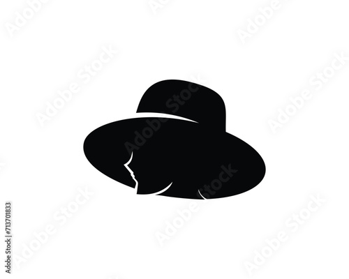 woman silhouette logo, beautiful woman silhouette logo 