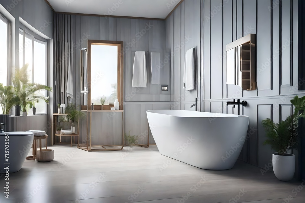 A sparkling clean bathroom space with an emphasis on hygiene and cleanliness. Perfectly lit, this super realistic image captures a white light highlighting a pristine toilet flush, promoting A sparkling clean bathroom space with an emphasis on hygiene and cleanliness. Perfectly lit, this super realistic image captures a white light highlighting a pristine toilet flush, promoting