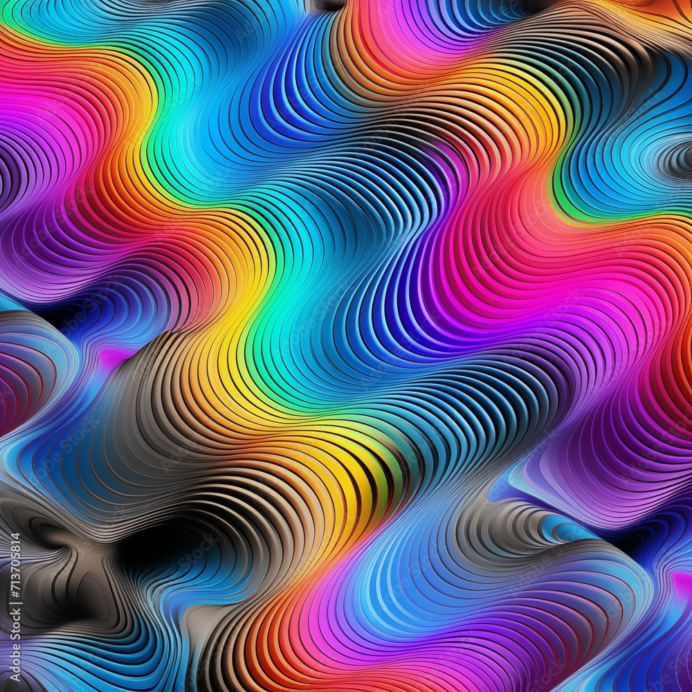 Fototapeta premium Abstract multicolor