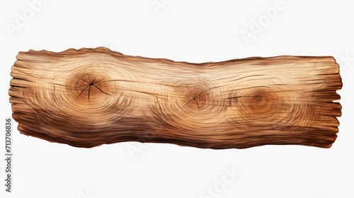 A wood themed clipart in a watercolor style, white background.