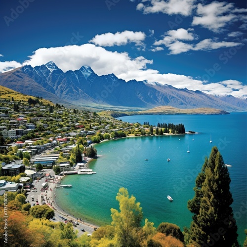 Queenstown: New Zealand Surrounded by the Remarkables mountain range – a beloved ski area – this lakefront resort town attracts active adventurers from around the world. 