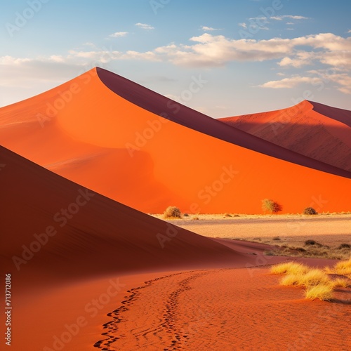 Sossusvlei: Namib-Naukluft National Park, Namibia The red dunes surrounding this salt-clay pan are some of the highest in the world, making this destination in the world's oldest desert