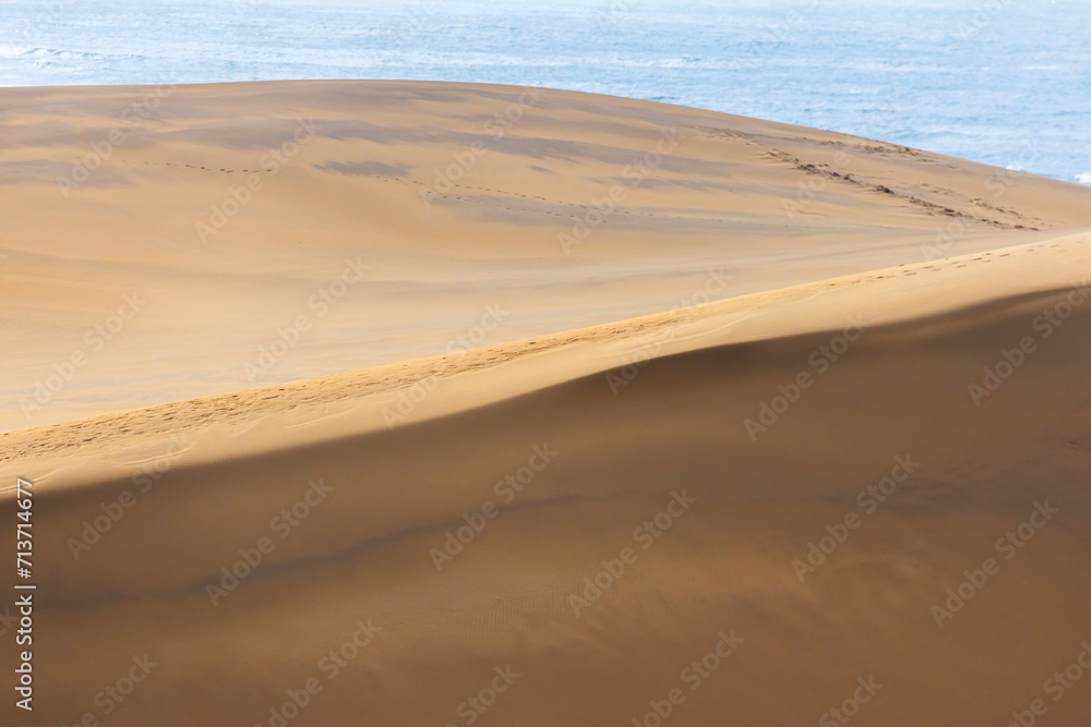 砂丘　　sand dunes, vast dune hills　