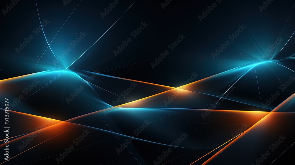 A dynamic background with intersecting lines and glowing geometric shapes A dynamic background with intersecting lines and glowing geometric shapes