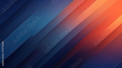 A geometric background with diagonal stripes in a gradient color scheme photo