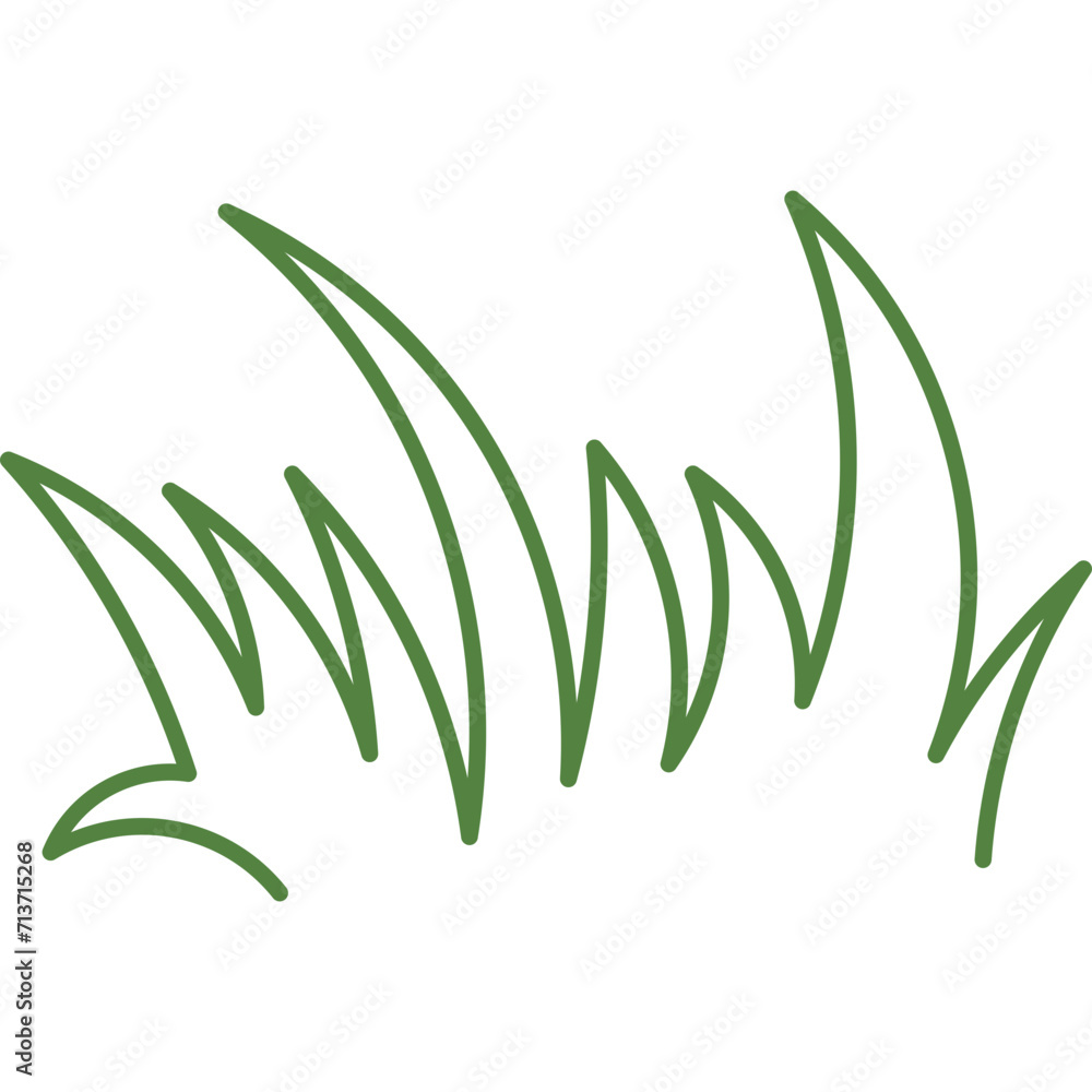 Hand Drawn Grass Hand Drawn Grass