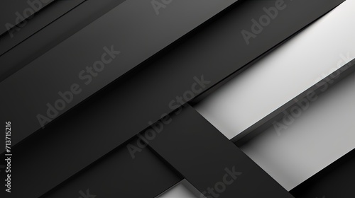 A minimalistic background with intersecting lines in a monochromatic palette photo