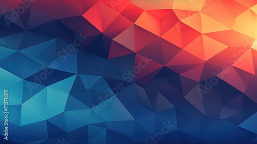 Overlapping polygons with gradient colors