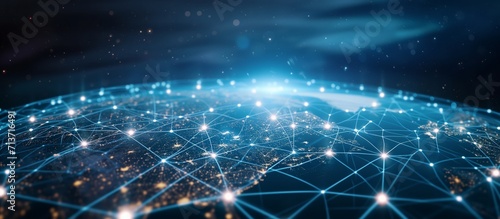 Global Network Concept with Illuminated Connections