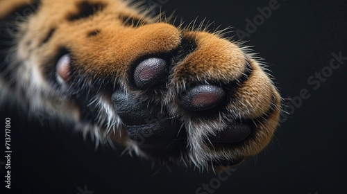 Closeup Tiger Paw photo