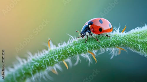 ladybug on a leaf © Hungarian