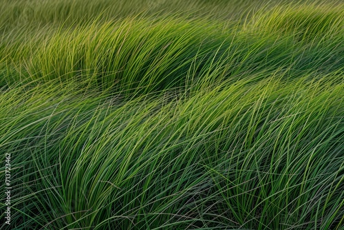 in the middle green grass field professional photography