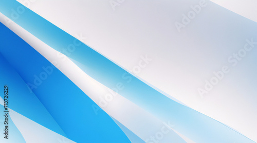 Abstrakte weiße und blaue Kurve formt Hintergrund. Glatte und saubere, subtile Textur, kreatives Design. Modernes grafisches Element in leuchtenden Farben. Anzug für Poster, Broschüre, Präsentation, W