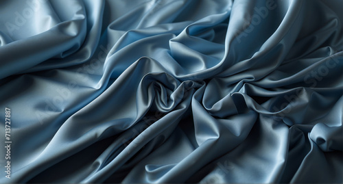 blue satin texture background