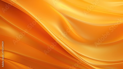 luxurious satin fabric texture in vivid orange yellow hues. ideal for background, fashion design, and creative art projects