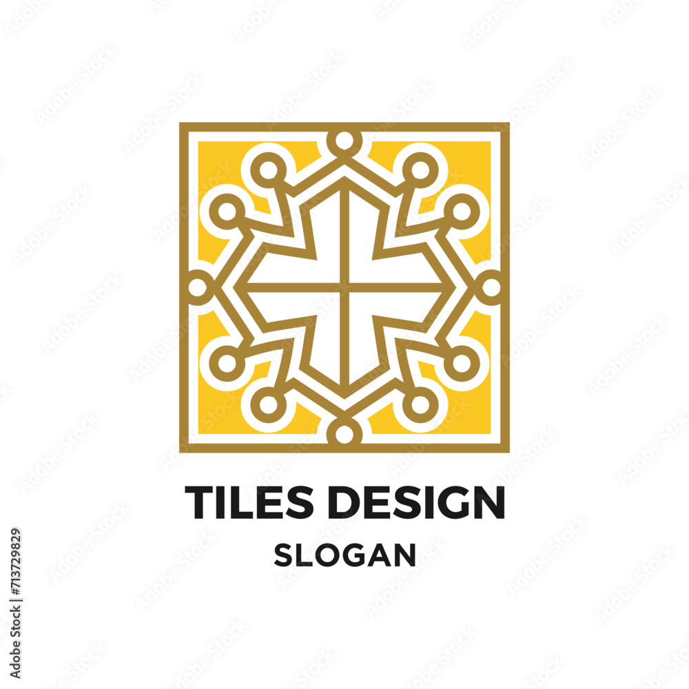 Tiles ceramic interior design 