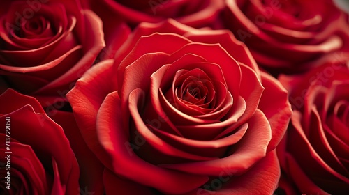 red roses background