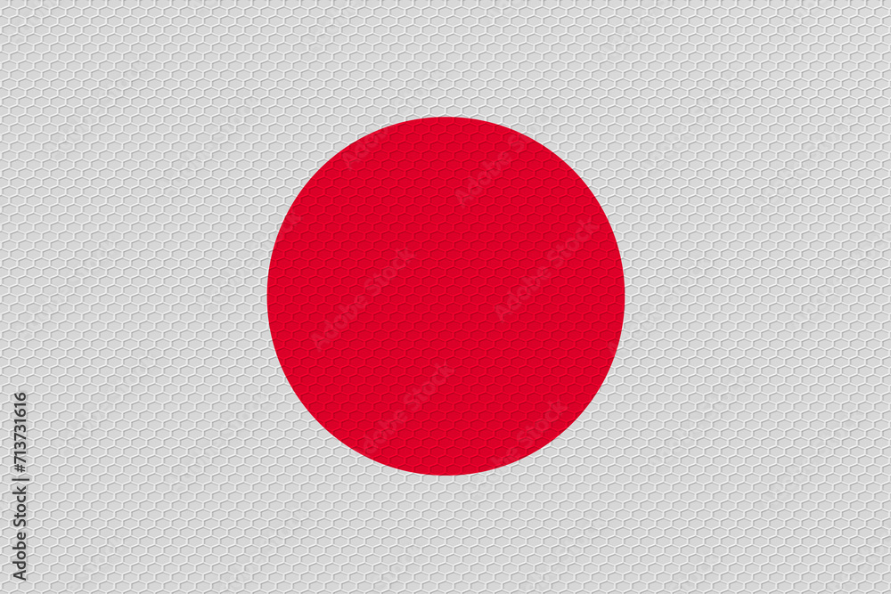 National flag of Japan. Background with flag of Japan. National flag of Japan. Background with flag of Japan.